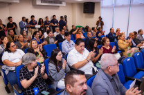 Público presente. 