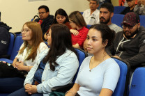 Estudiantes científicos e investigadores.