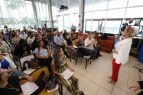 50 empresas creativas participaron en sesiones teórico-prácticas. 50 empresas creativas participaron en sesiones teórico-prácticas.