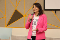 La Ing. Niurka Montero, gerente de Dell Panamá.