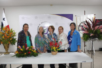 Expositoras, Club de Jardinería de Penonomé.