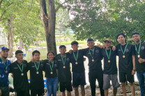 Coclé, ganador del tercer lugar con la canoa Zaratí.