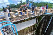 Compuertas de la Hidroeléctrica de Río Chico.