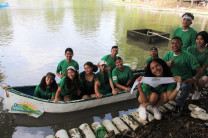Los Merachos con el tercer lugar de la competencia