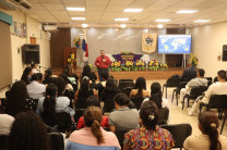 Mgtr. Rafael Bonilla, coordinador de Cooperación y del Centro de Transferencia de Conocimiento del Centro Logístico Regional 