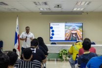 Hidrólogo Jorge Rodríguez de la Autoridad del Canal de Panamá.