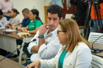 Participación de autoridades La jornada contó con la presencia de autoridades universitarias y del Secretario de Metas de la Presidencia de la República, Ing. José Ramón Icaza.