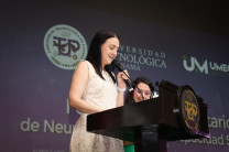 La Lcda. María Victoria Arce, Directora de la DEO-UTP.