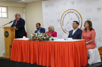 El Dr. Omar Aizpurúa, rector de la UTP, dio las palabras de inauguración de este evento.