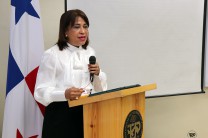 Dra. Ángela Laguna Caicedo, Vicerrectora Académica de la UTP.