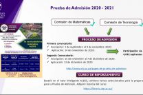 Pruebas de Admisión a la UTP.