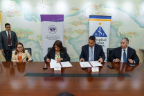 Firma de Convenio entre la UTP y el Patronato del Hospital Santo Tomás.