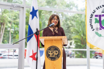 La actividad fue inaugurada por la Rectora de la UTP, Dra. Ángela Laguna Caicedo.