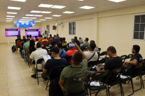 Este conversatorio se realizón en el Salón de Conferencias de la Facultad.