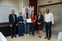 Estudiante Dayana Medina de la FIC.