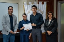 Anthony Guerra, estudiante de la FIE.