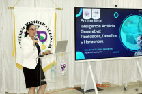 La Dra. Sucel López, investigadora en el CIDITIC.