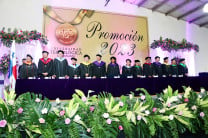 Autoridades de la Universidad Tecnológica de Panamá.