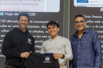 Primer lugar, Agustín Sánchez de la Facultad en Sistemas Computacionales de la UTP Sede Veraguas 