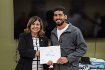 La Dra. Mirtha Moore, Vicerrectora Académica de la UTP.