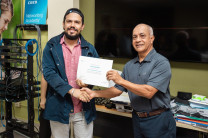 Clausura del curso de certificación CCNA.