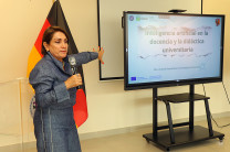 Investigadores y profesionales hablaron sobre la IA en el contexto universitario. Investigadores y profesionales hablaron sobre la IA en el contexto universitario.