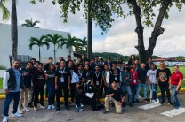 Delegación del Centro Regional de Panamá Oeste participan de la Hackathon 2023.