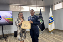 Reconocimiento a la Mgtr. Hercilia Domínguez, docente del Centro Regional de Colón de la UTP.