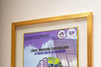 Se develó el Afiche del  VII Congreso y de la XXXVII Semana de Ingeniería Civil.