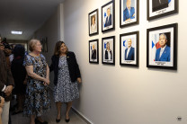 Durante la actividad también se inauguró la galería de directores de la DGIA.