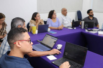 Emprendedores participan de la capacitación.