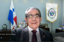 El Rector de la UTP, Ing. Héctor M. Montemayor Á., dio palabras de bienvenida.