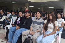 Estuvieron presentes estudiantes.