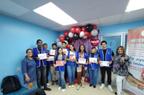 En esta ocasión un total de 50 estudiantes donaron sangre.