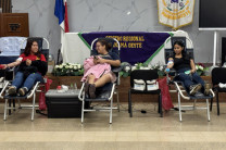 Estudiantes participan de la Jornada de Donación de Sangre 