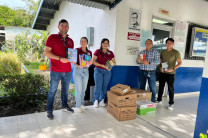 Esta acción solidaria fue el resultado de la jornada de recolección desarrollada del 30 de septiembre al 21 de octubre de 2025, en el Centro Regional de la Universidad Tecnológica de Panamá (UTP) en Veraguas.