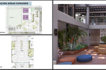 Áreas y Divisiones Cada edificio contará con un área cerrada aproximada de 9,960.58 (m²) para el Campus y de 2,773.34 para los Centros Regionales.