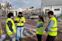 Dr. José Ignacio Arranz, Ing. Sergio Soroa, Mgtr. Emily Ortiz y Dr. Francisco Arango