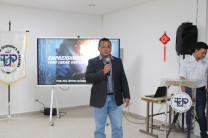 Dr. Edwin Gómez, organizador del evento. 