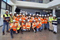 Recorrido en la planta.