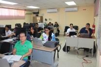 Durante el seminario-taller de PowerBI