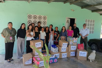 Durante la entrega 