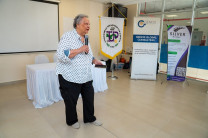 La Dra. Arletty Pinel de Genos Global Consulting, destaca la importancia de articular esfuerzos interinstitucionales.