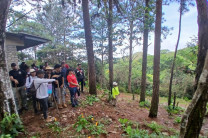 En la Reserva Hídrica Cerro Cariguana.