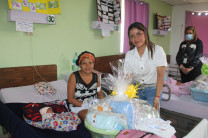 Entrega de canastillas