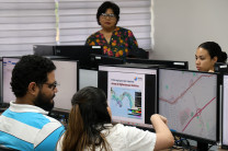Clases en el Laboratorio de Cambio Climático y Sostenibilidad Ambiental.