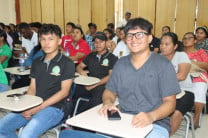 Estudiantes de la Carrera de Licenciatura en Saneamiento y Ambiente.