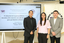 Estudiantes junto a la Dra. Airam Morales, asesora del proyecto