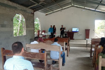 Estudiantes de la FII durante su presentación.