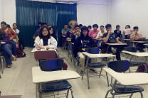 Estudiantes de la UTP que participaron de la Jornada.